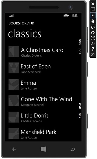 Application on Phone