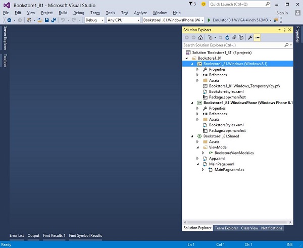 UWP Project Application