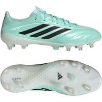 adidas Copa Pure IV Elite Gras Voetbalschoenen (FG) Mintgroen Zwart Wit