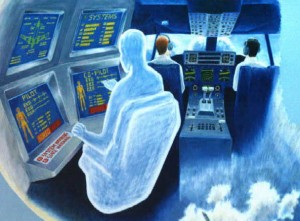 Concept art for biocybernetic adaptive plane