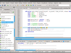 C::B Fortran IDE