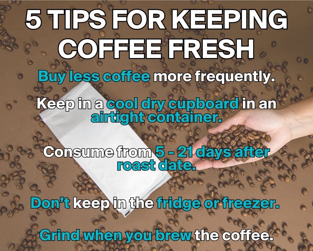 5tipsforkeepingcoffeefresh How Long Does Coffee Last?