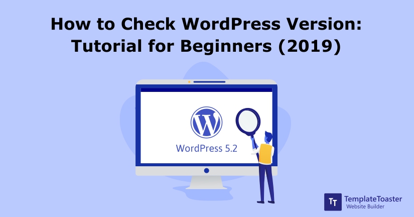 how to check wordpress version