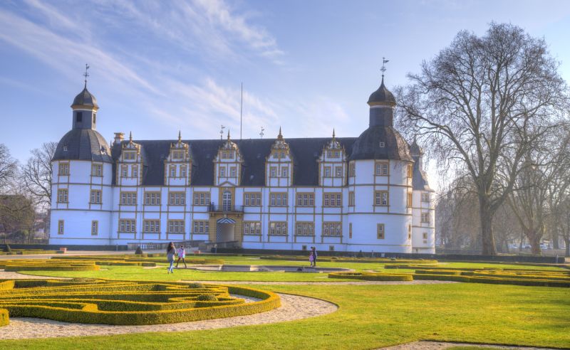 drzewa, krajobraz, ogród, architektura, budynek, trawa drzewa, krajobraz, ogród, architektura, budynek, trawa