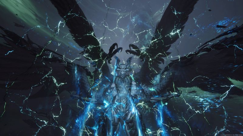 Final Fantasy XVI, video hry, Konečná predstava, screen shot Final Fantasy XVI, video hry, Konečná predstava, screen shot