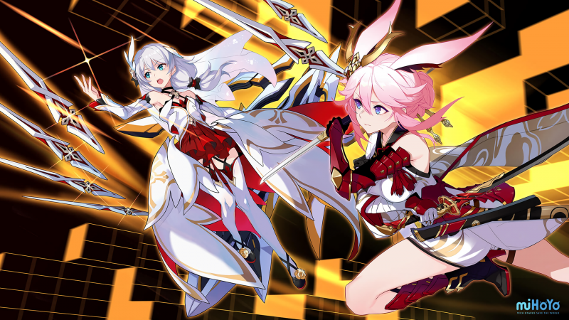 Honkai Impact, Honkai Impact 3rd, Computerspellen, animemeisjes, Yae Sakura, Yae Sakura Honkai Impact Honkai Impact, Honkai Impact 3rd, Computerspellen, animemeisjes, Yae Sakura, Yae Sakura Honkai Impact