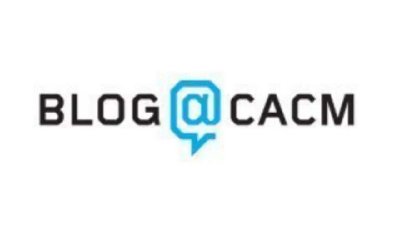 BLOG@CACM logo, 1280 x 720