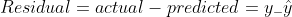 Residual