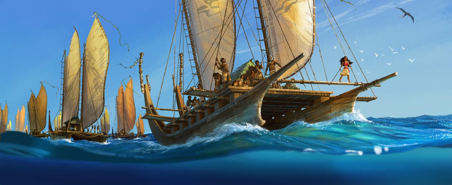 Moana visual development