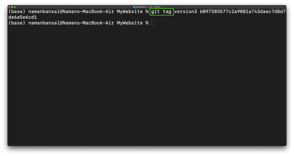 git tag