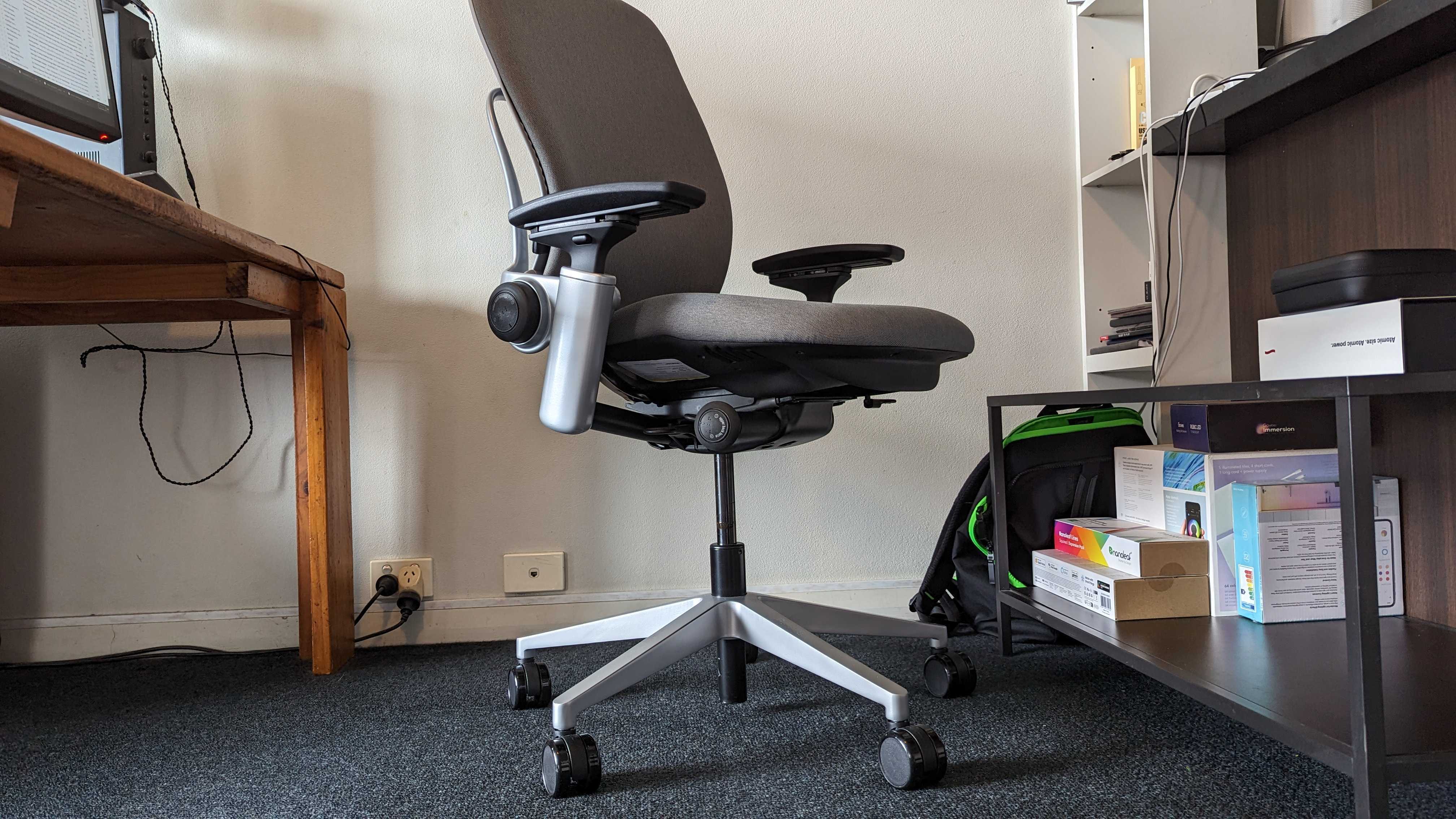 Steelcase Leap chair detail