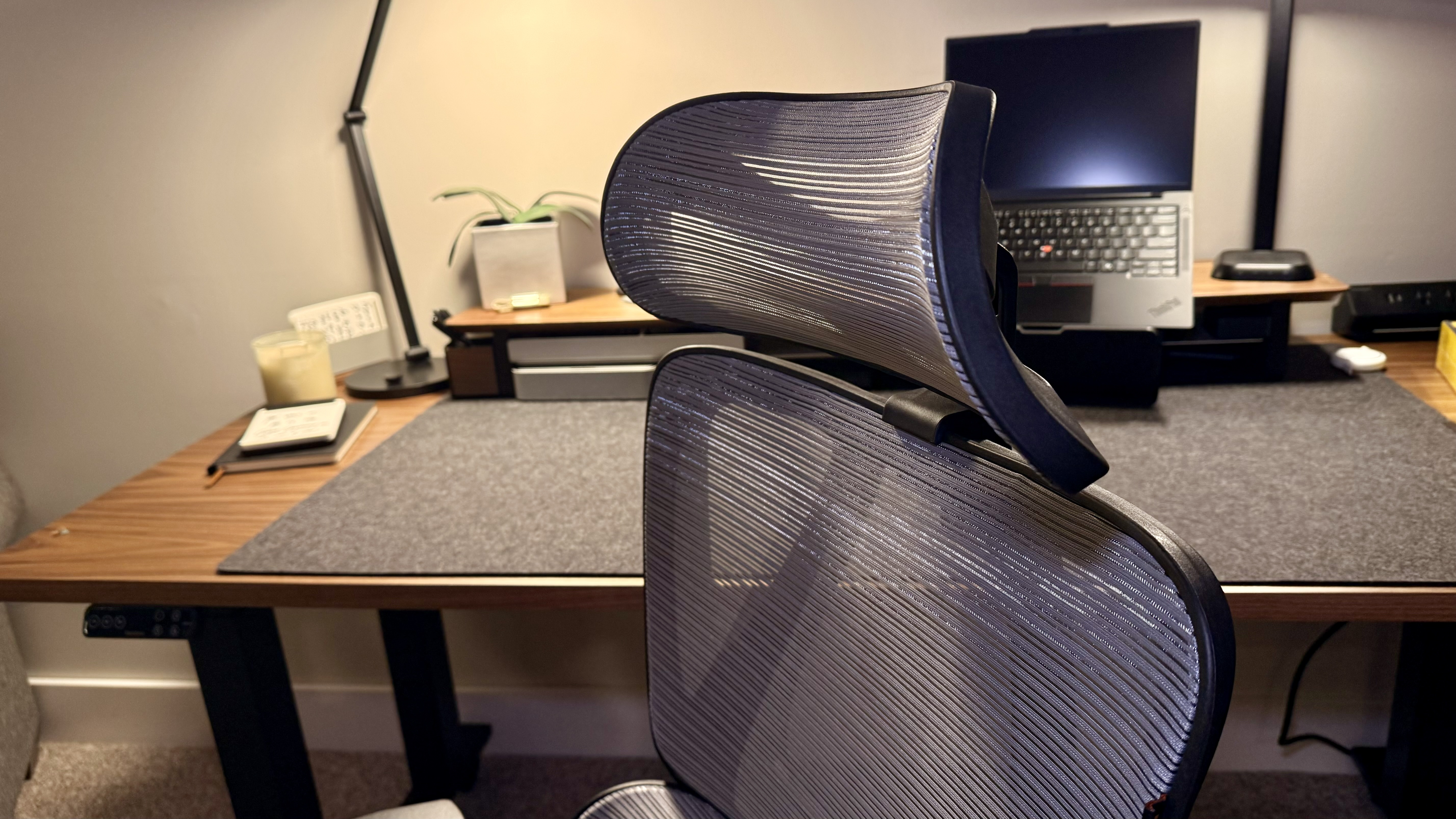 ProtoArc EC100 in a home office during our review process