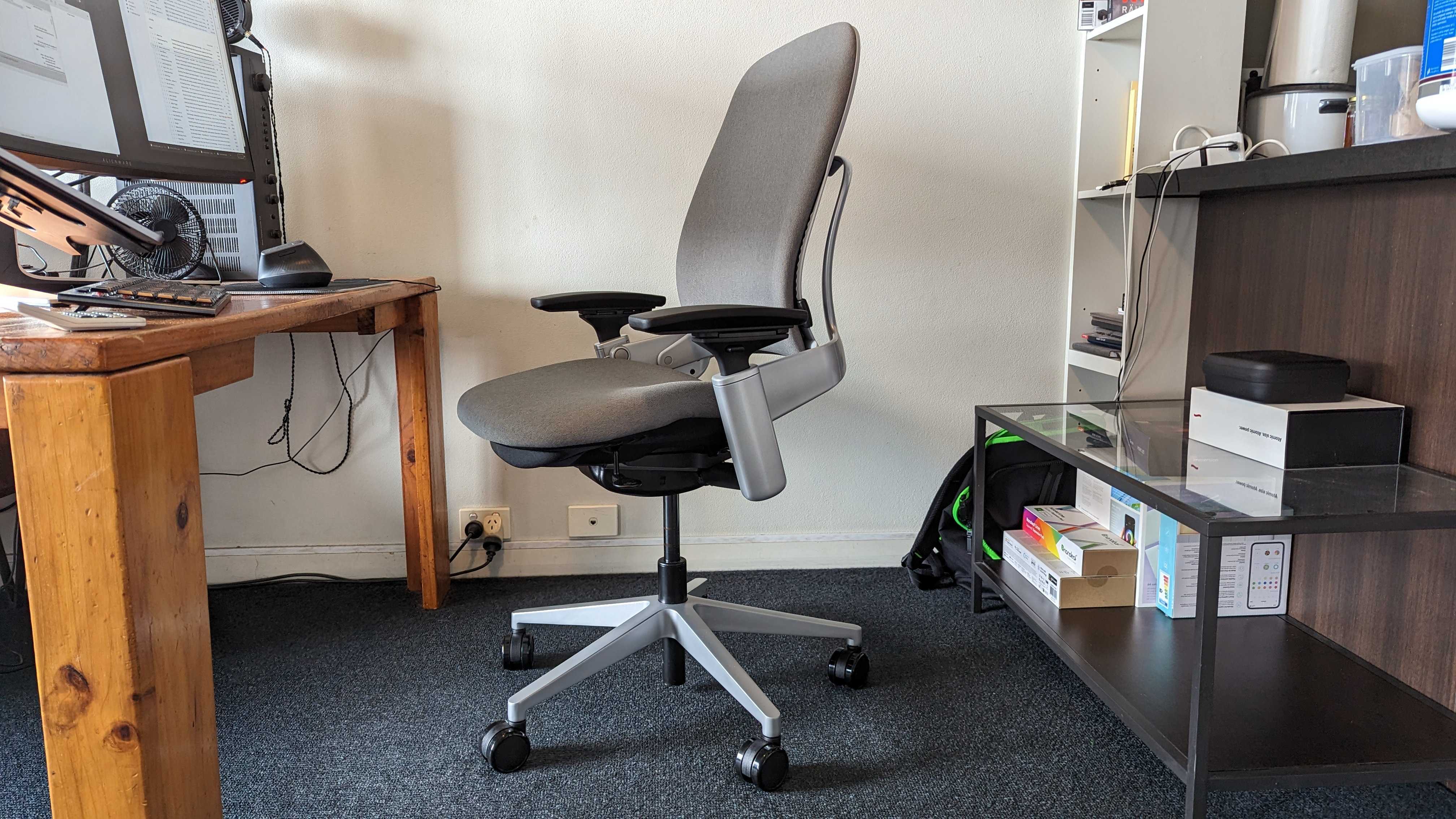 Steelcase Leap chair at desk