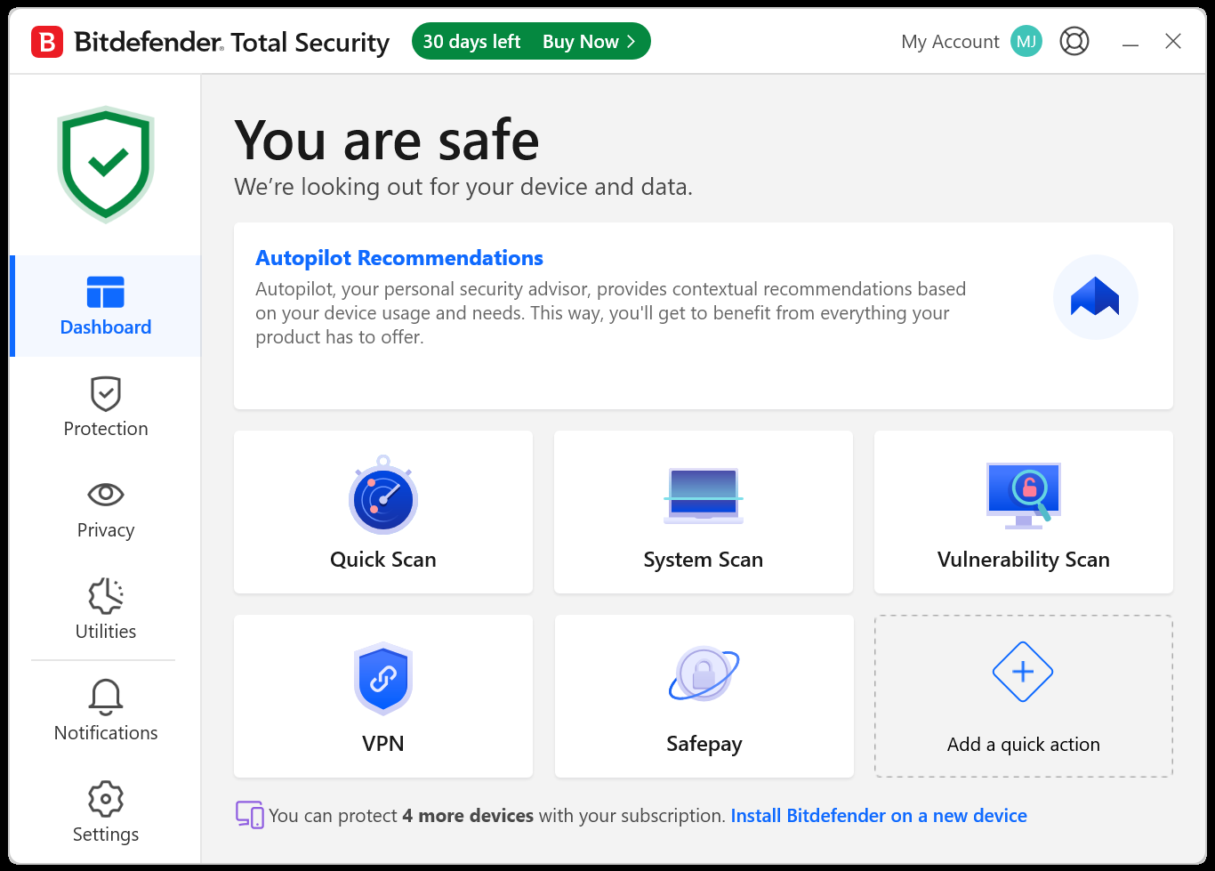 Bitdefender total security review