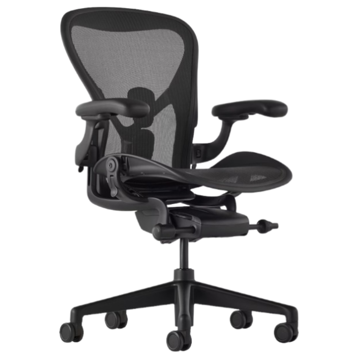 Herman Miller Aeron on a white background