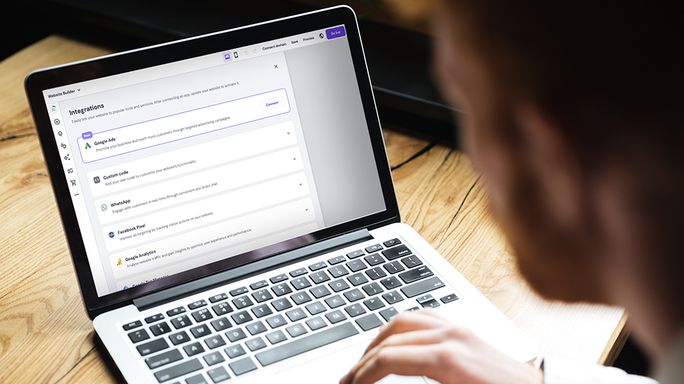 Google Ads integration in Hostinger Website Builder