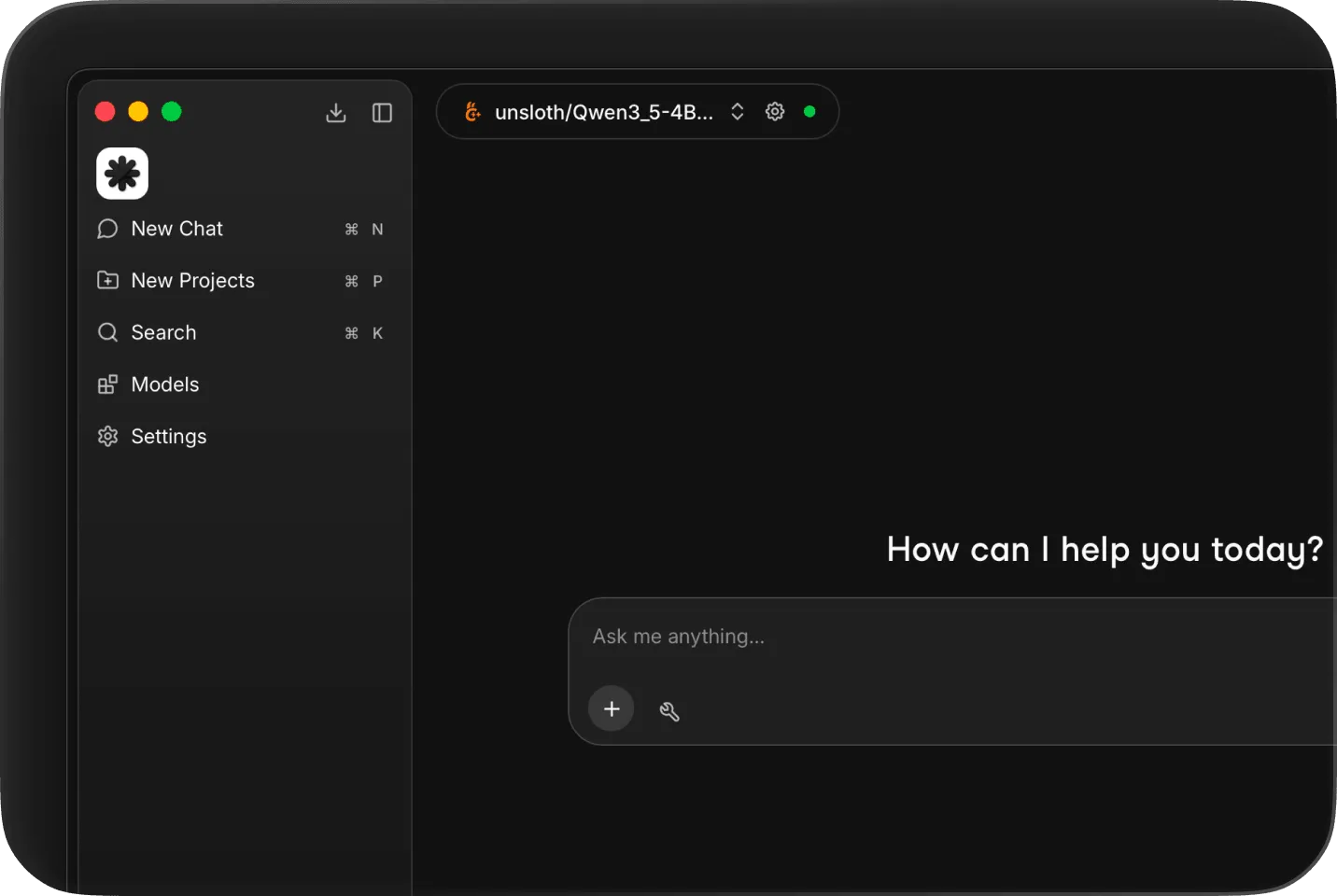 Start chatting
