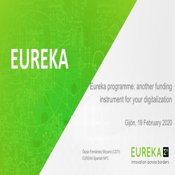 S3FOOD - Eureka funding for digitalisation