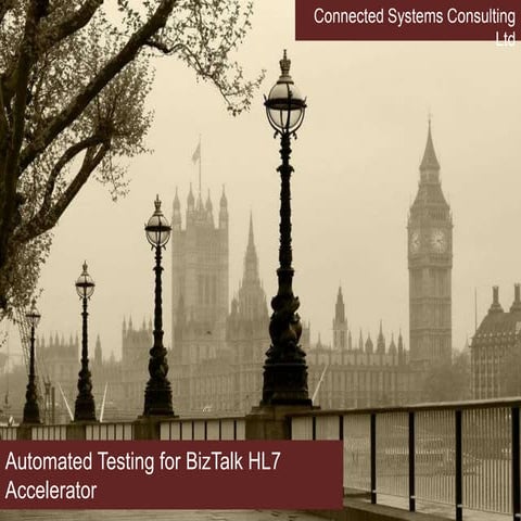 Automated Testing for BizTalk HL7 Solutions