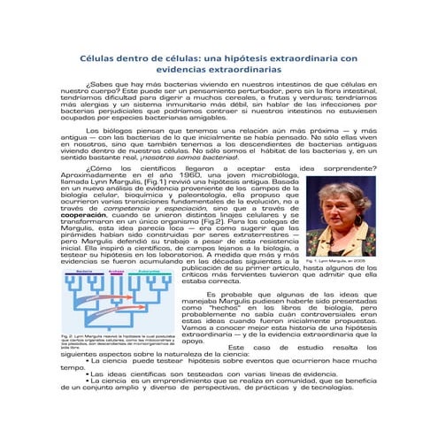 Células dentro de células  una hipótesis extraordinaria con evidencias ext...