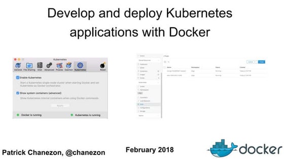 Develop and deploy Kubernetes  applications with Docker - IBM Index 2018