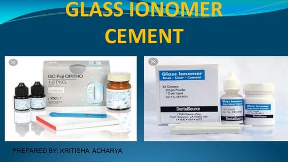 Gic cements