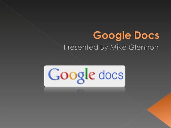 Google Docs Tutorial