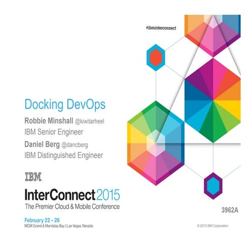 InterConnect 2015: 3962 Docking DevOps