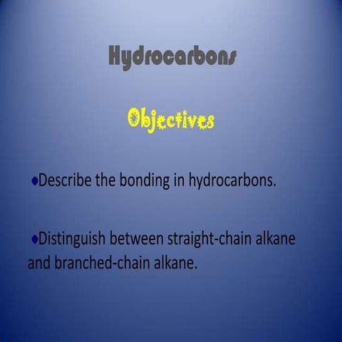 Hydrocarbons