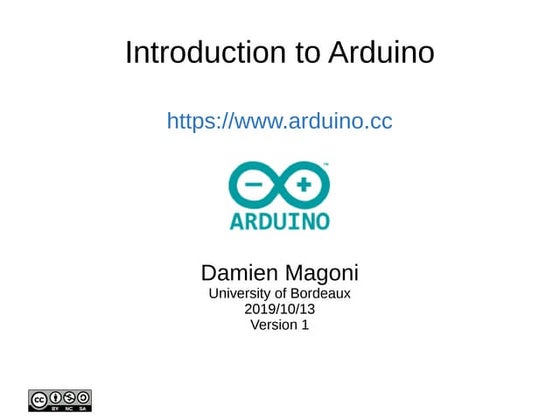 Introduction to Arduino