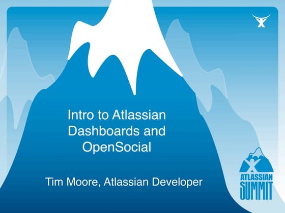 Intro Open Social and Dashboards