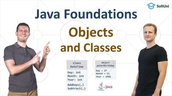Java Foundations: Objects and Classes