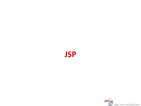 Jsp chapter 1