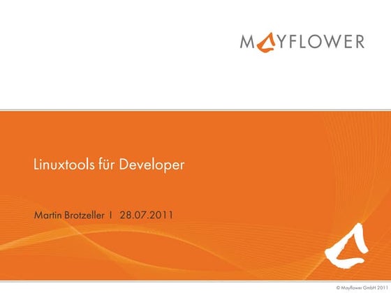 Linuxtools fuer Developer