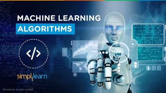 Machine Learning Algorithms | Machine Learning Tutorial | Data Science Algori...