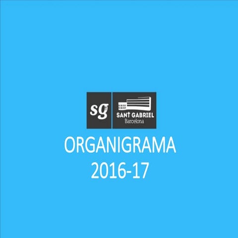 Organigrama 1617