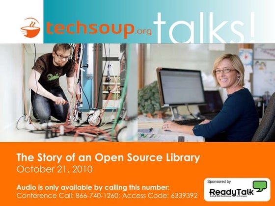 Open Source Library Webinar