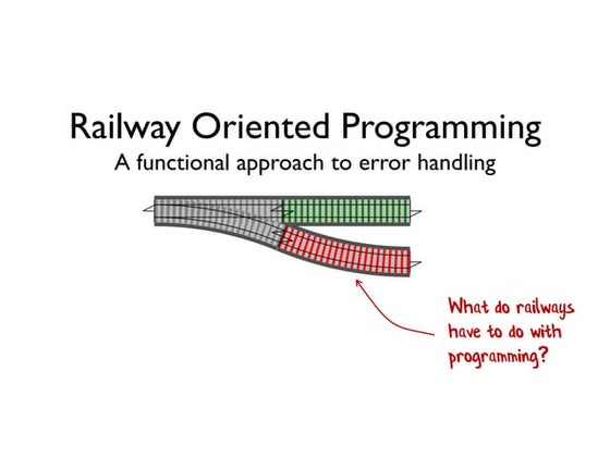 Railway Oriented Programming