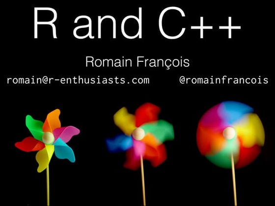 R and cpp