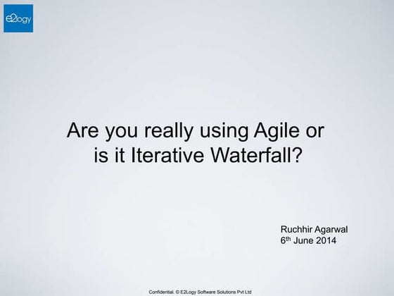 Software Development Methodologies By E2Logy