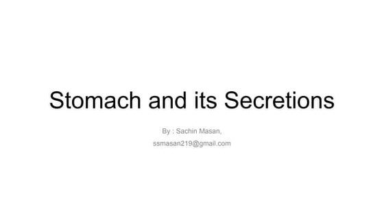 Stomach and its Secretions.pptx