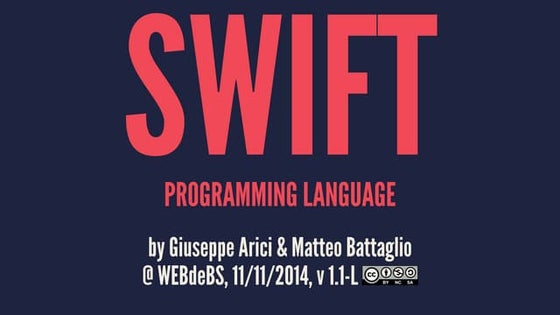 Swift Programming Language