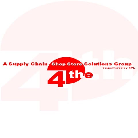 Supply Chain Shop Store Solutions Group