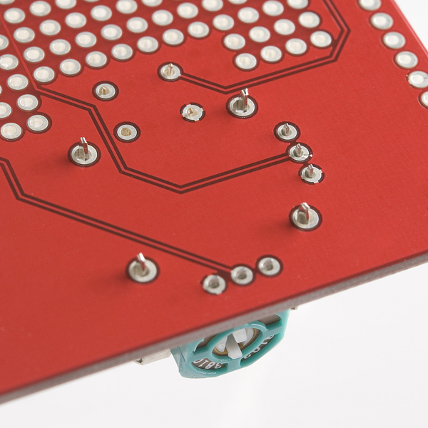 Thumb Joystick Inserted Close Up Terminals