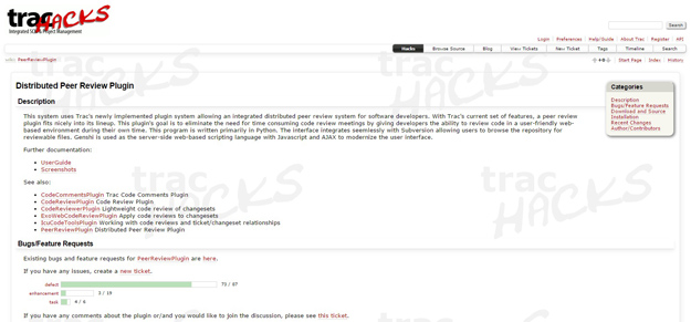 PeerReviewPlugin – Trac Hacks