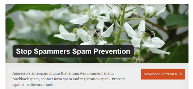 Stop Spammers Spam Prevention