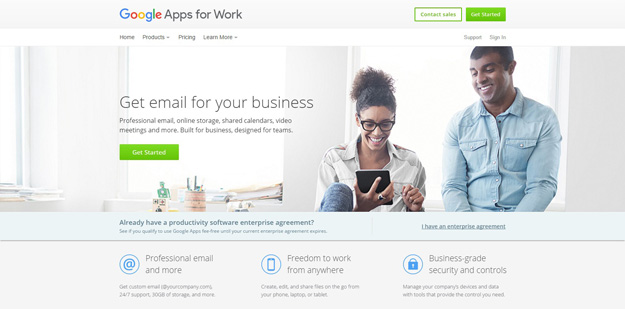 google aps for work