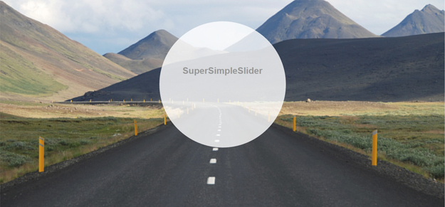super simple slider