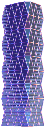 Mathematica render of the Hearst Tower Mathematica render of the Hearst Tower
