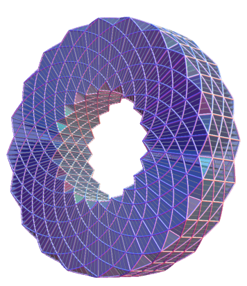 The Hearst Tower twisted into a torus The Hearst Tower twisted into a torus